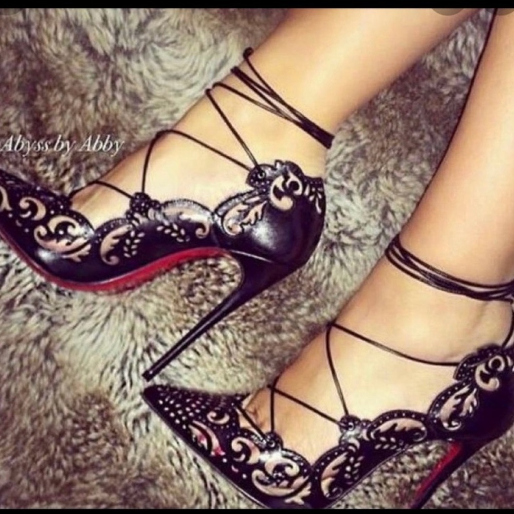 Christian Louboutin IMPERA heels, so ze 37/US7 RARE!